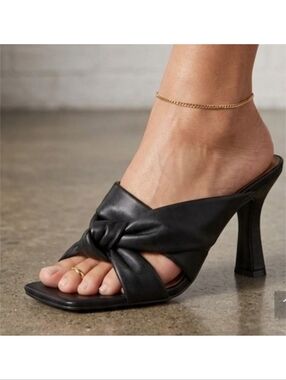 A New Day Randi Slide heels Black Size 6.5